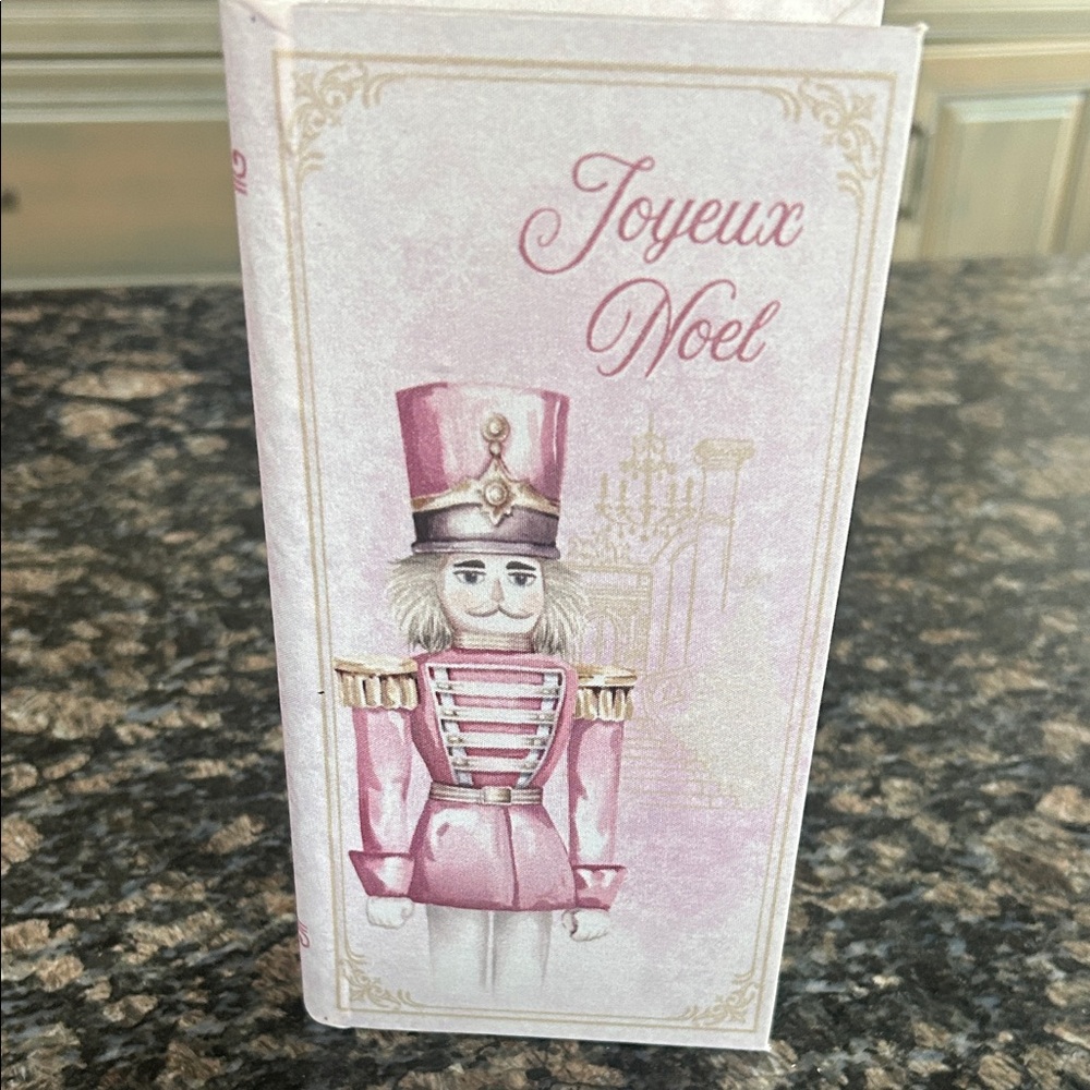ASHLAND JOYEUX BOEL PINK 7.75" NUTCRACKER BOOK BOX